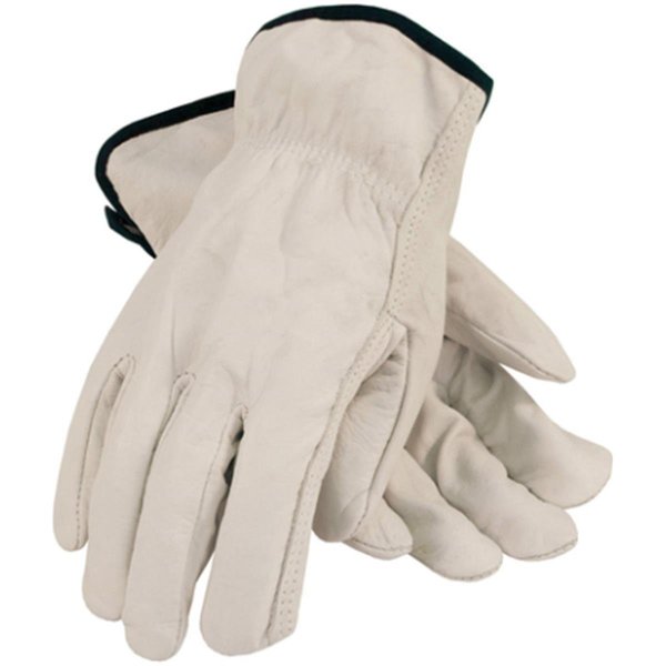 Pip Pip Glove 68-105-M Economy Top Grain Leather Drivers Gloves; Medium - Pack of 12 68-105/M